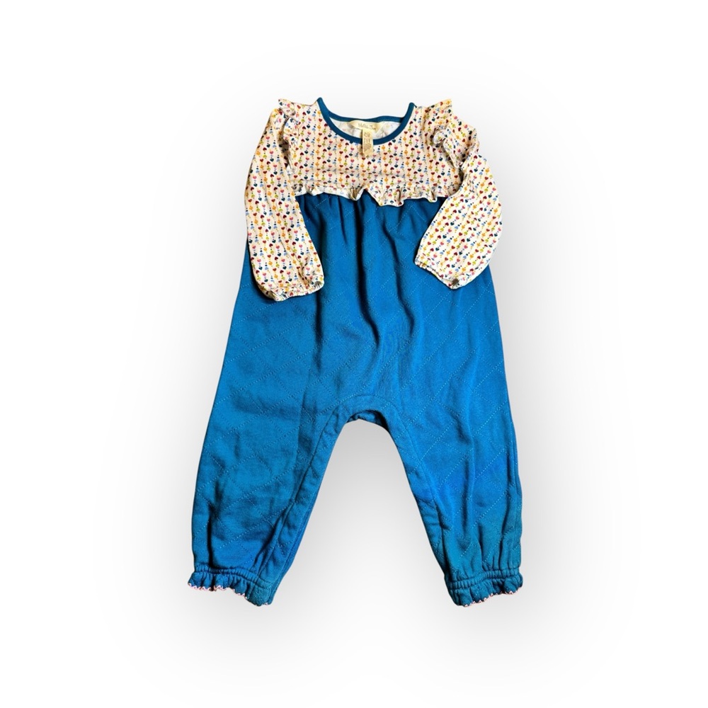 Matilda Jane Hearts Baby Warm‎ Long Sleeve Jumpsuit Baby Girl Size 18-24 Months - Picture 5 of 12